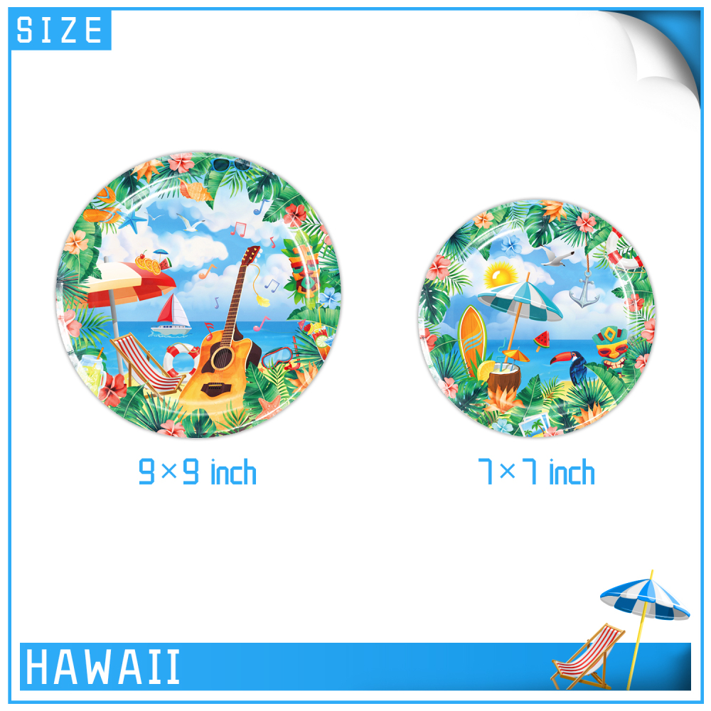Summer Theme Party Tableware Set