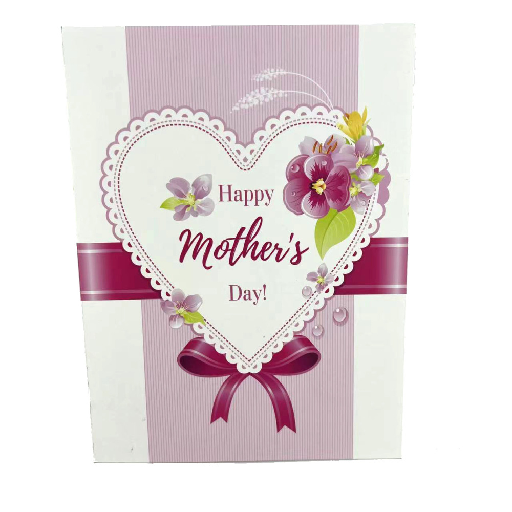 Flower Trophy Mother's Day 3D Greeting Card（x1）