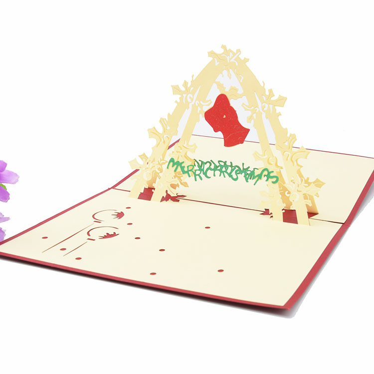 Bell Christmas 3D Greeting Card（x1）