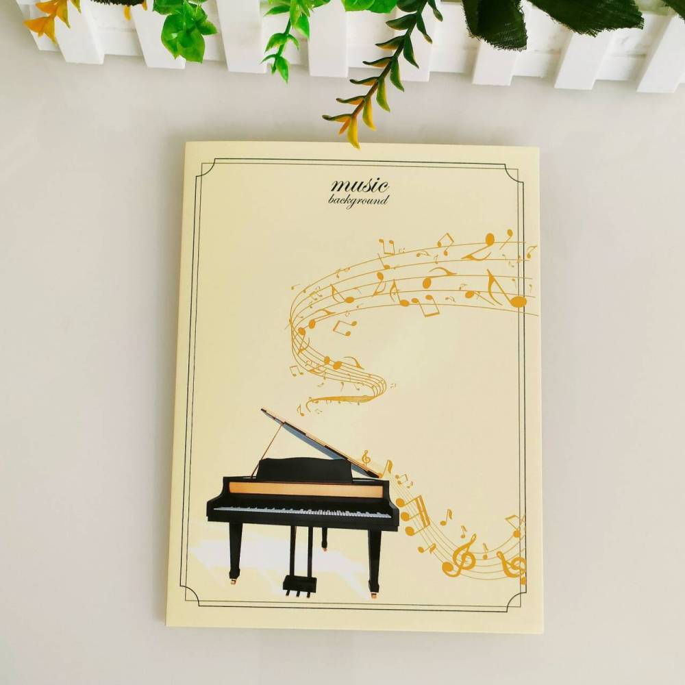 Piano Music Teachers' Day 3D Greeting Card（x1）