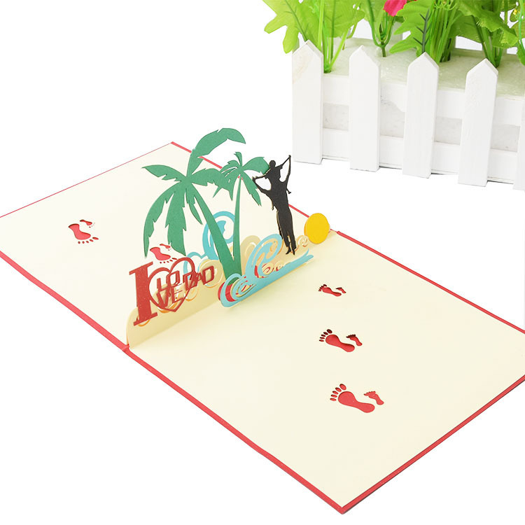Father's Day 3D Greeting Card（x1）