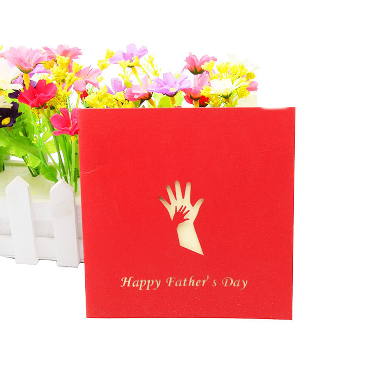 Father's Day 3D Greeting Card（x1）