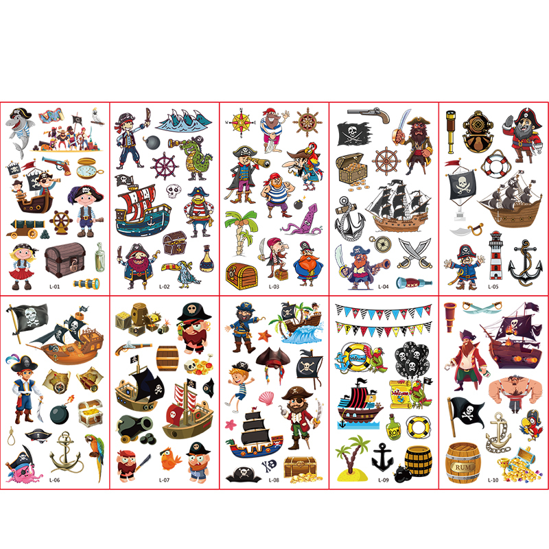 Cartoon Flower Fairies Tattoo Sticker Set（x1）