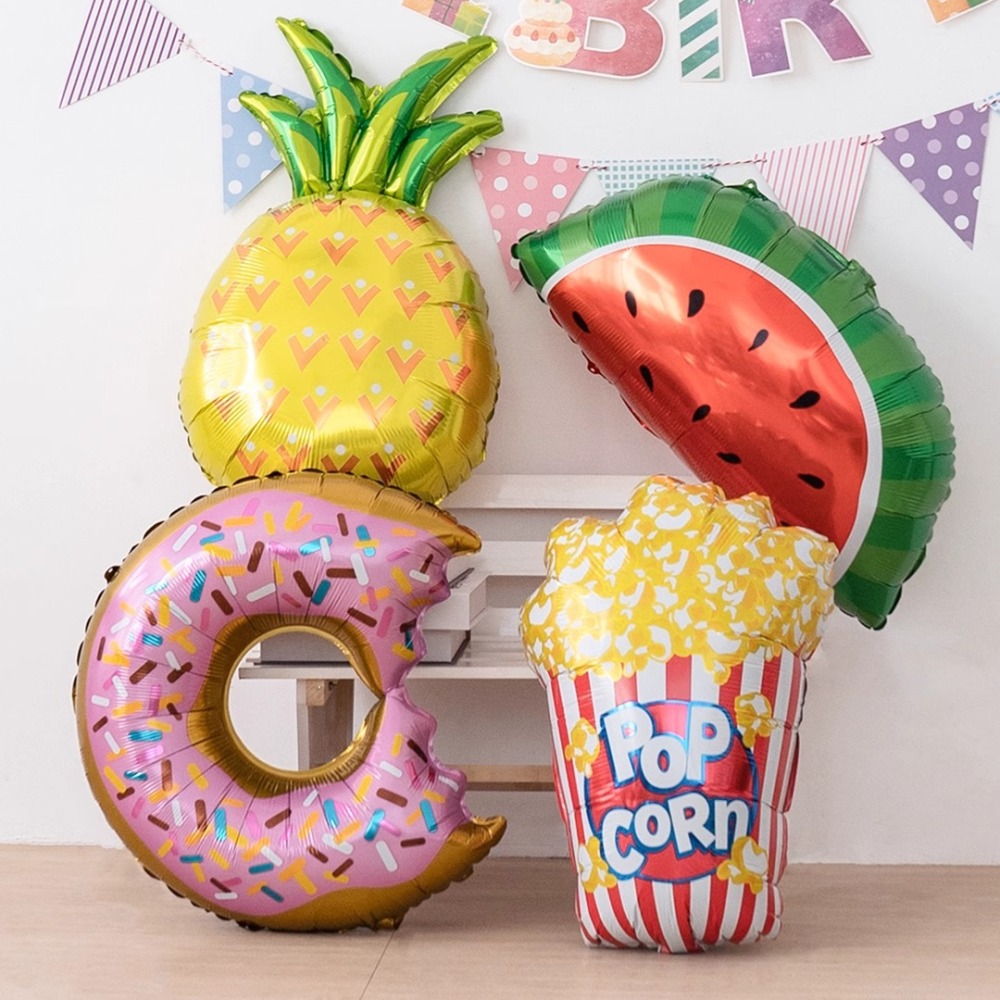 Watermelon Donut Cake Ice Cream Balloon