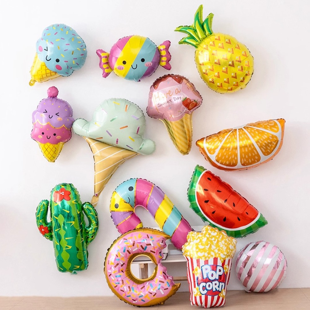 Watermelon Donut Cake Ice Cream Balloon