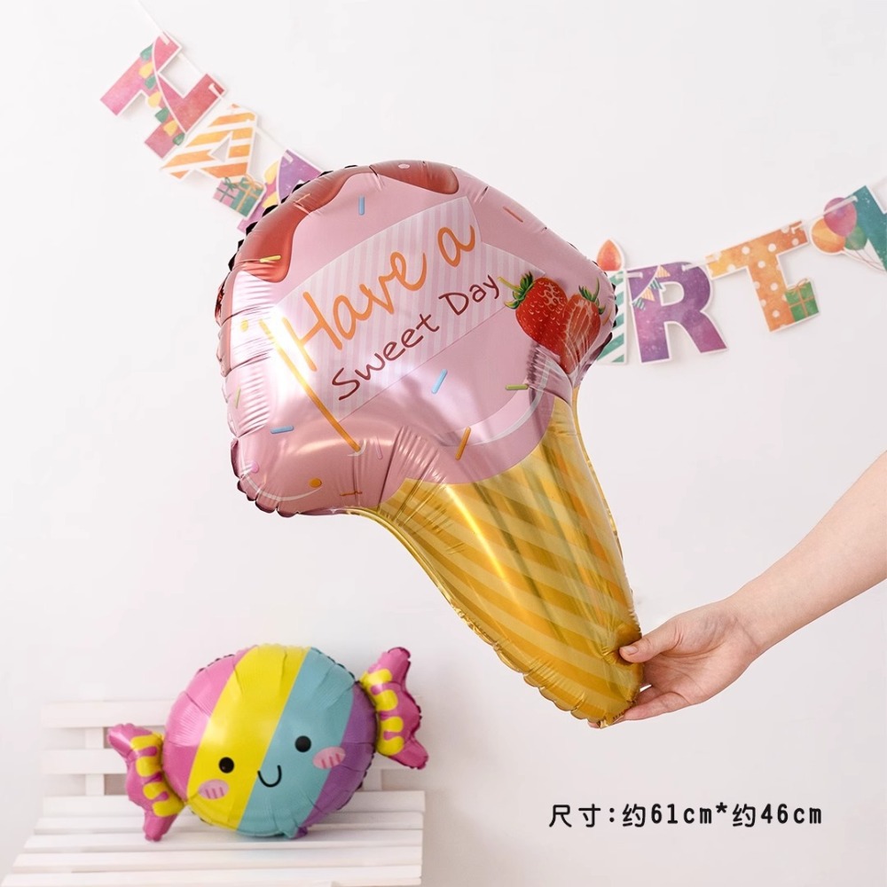 Watermelon Donut Cake Ice Cream Balloon