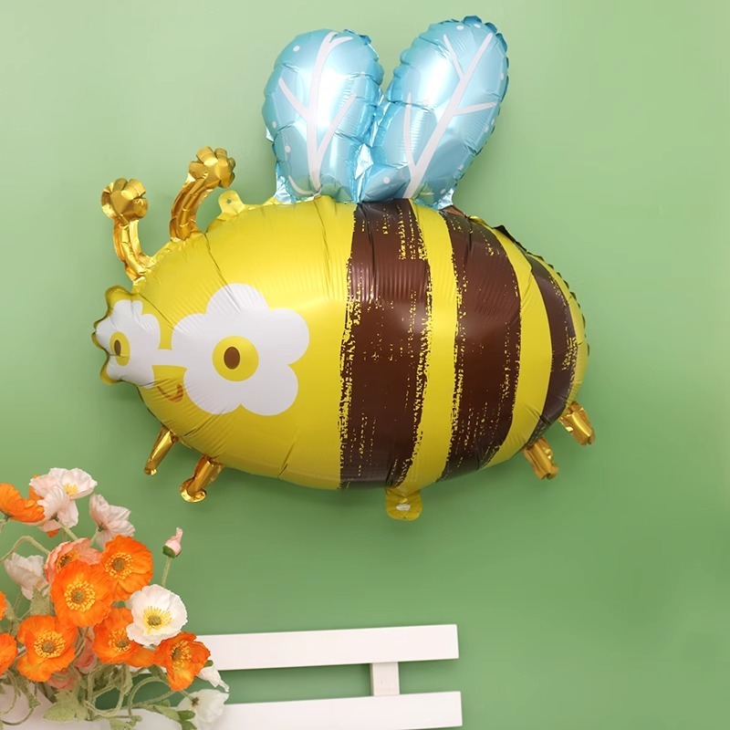 Cartoon Bee Foil Balloon