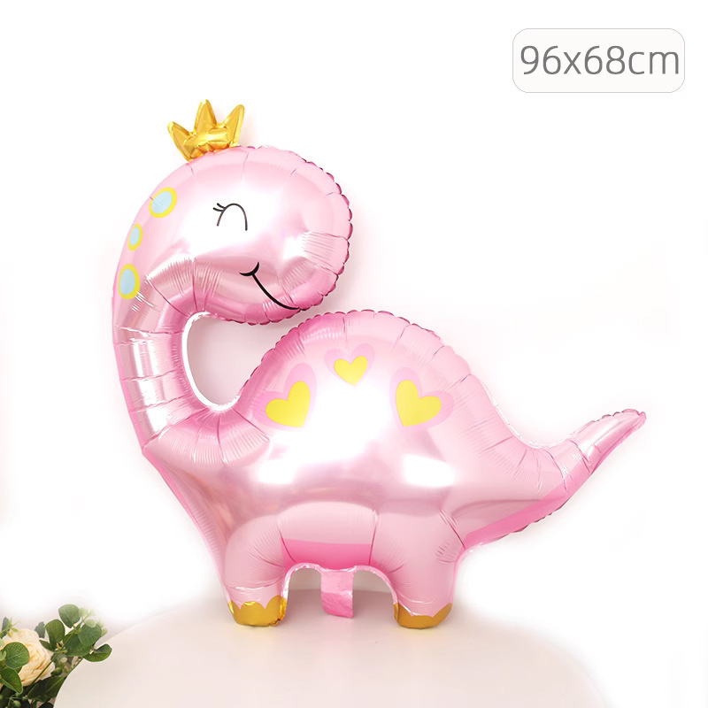 Cartoon Cute Dinosaur Triceratops T-Rex Balloon