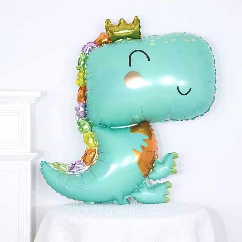 Cartoon Cute Dinosaur Triceratops T-Rex Balloon