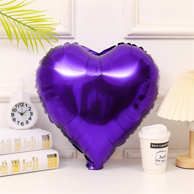 18-inch Heart Aluminum Foil Balloon