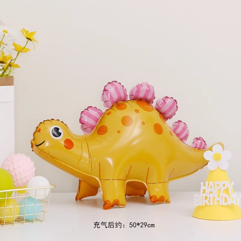 Forest 4D Three-dimensional Animal Cartoon Standing Base Animal Foil Balloon