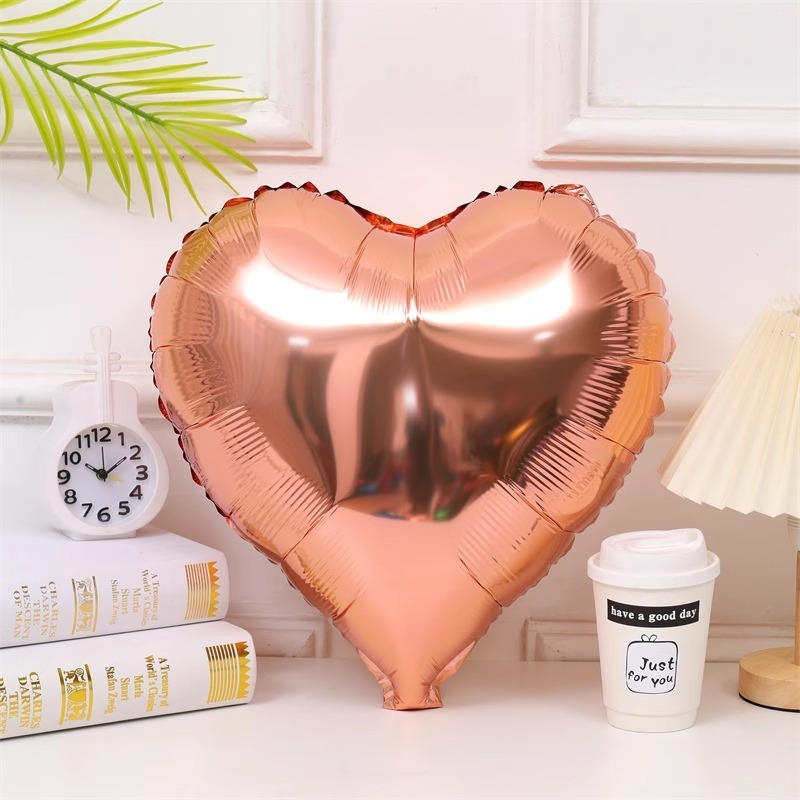 18-inch Heart Aluminum Foil Balloon