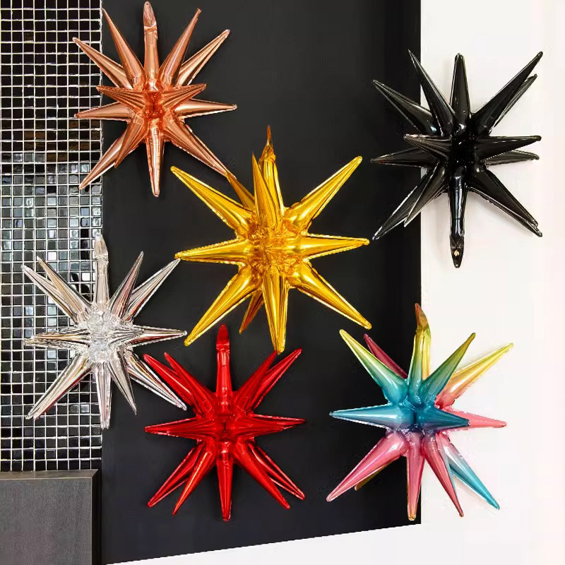 Siamese Shaped Explosive Star Foil Balloon