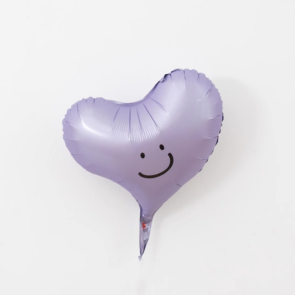 18-inch Vintage Cream Caramel Heart Foil Balloon With Five Pointed Stars