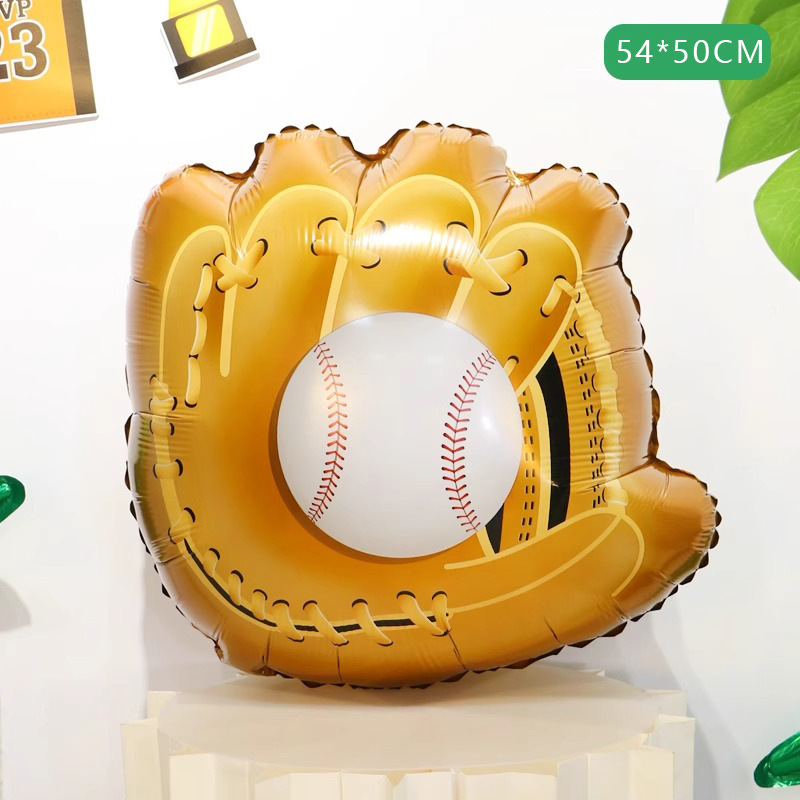 Sports Day Theme Basketball Football Foil Balloons