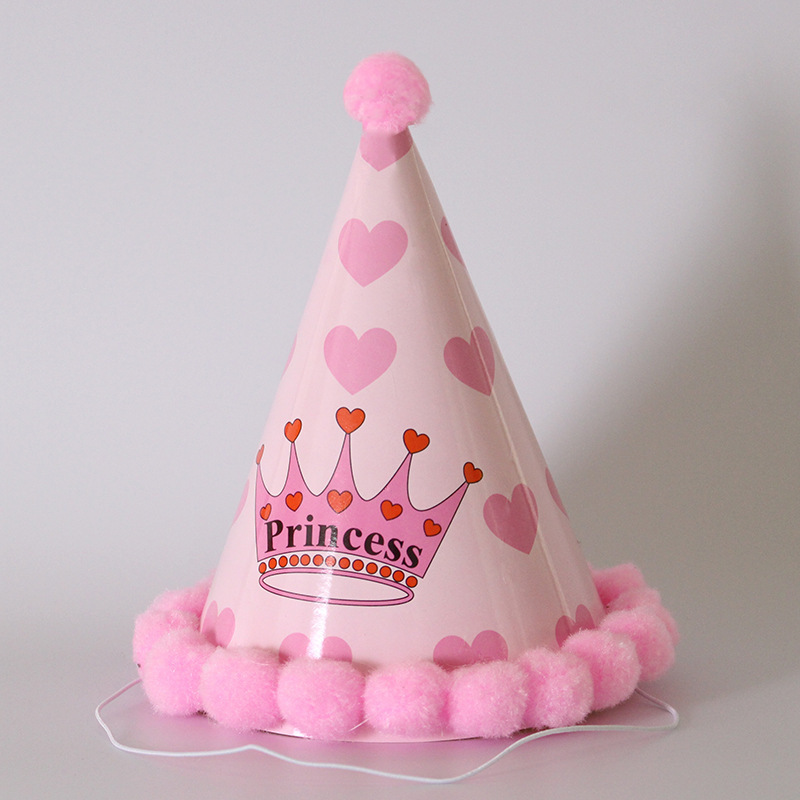 Pom Pom Kids Rainbow Birthday Hat（x1）