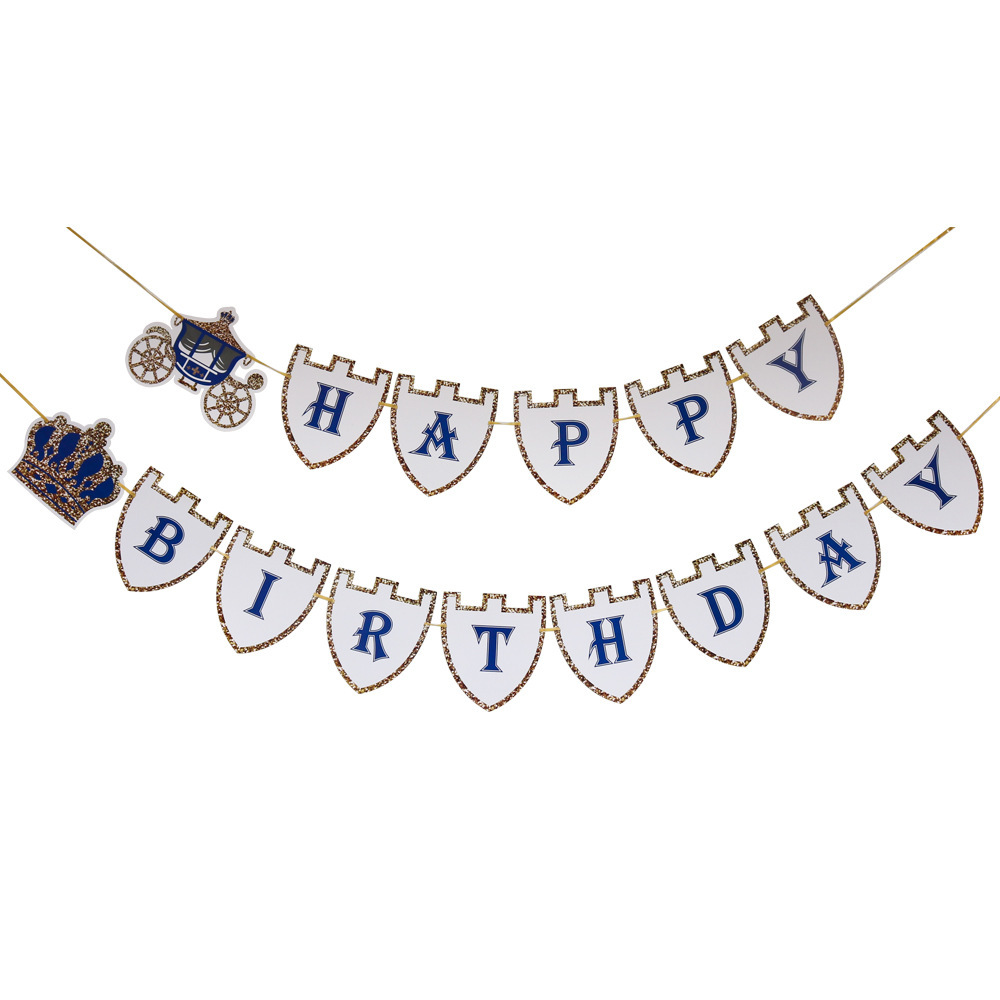 Baby's Birthday Party Decoration Foot Duster Banner