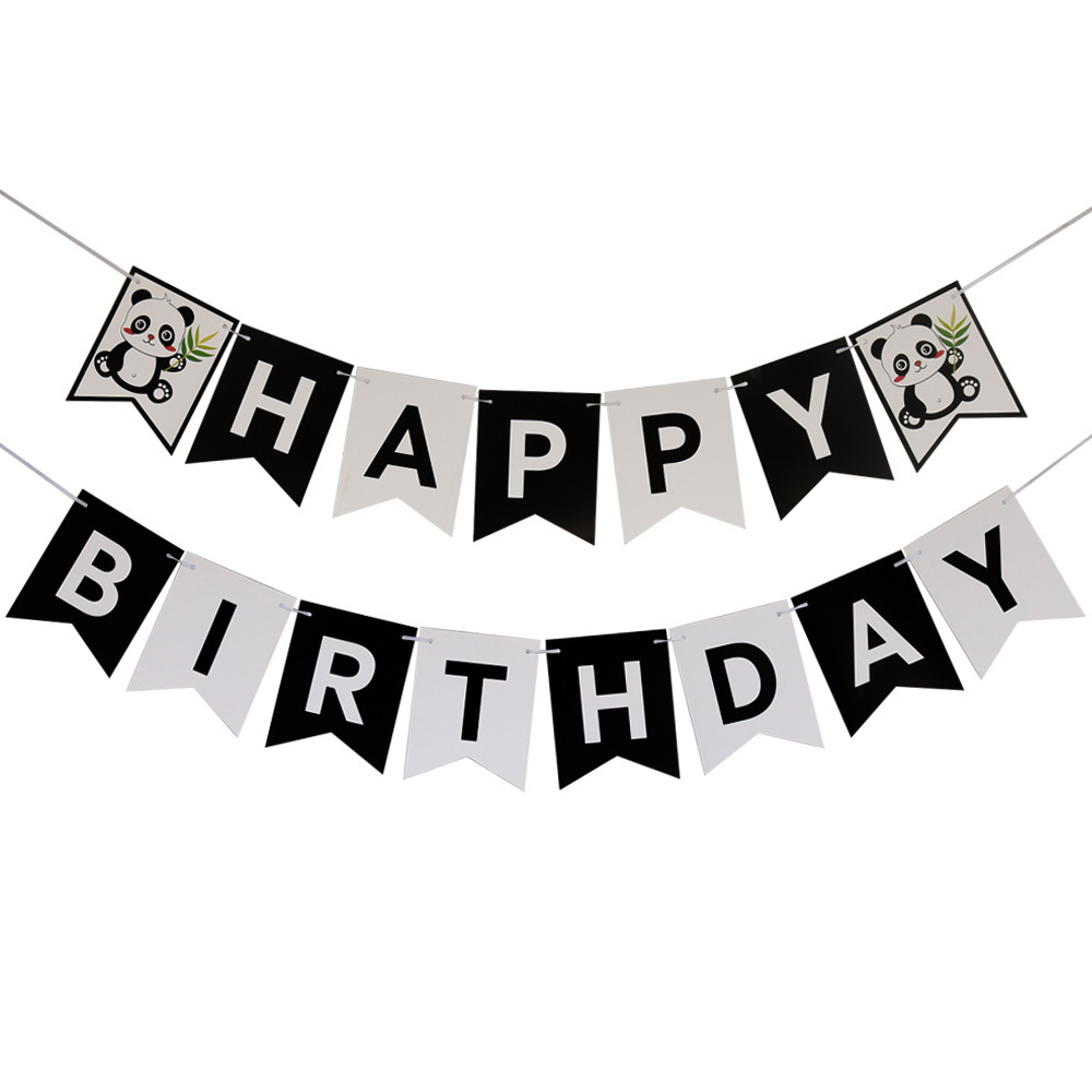 Dinosaur Themed Party Happy Birthday Banner
