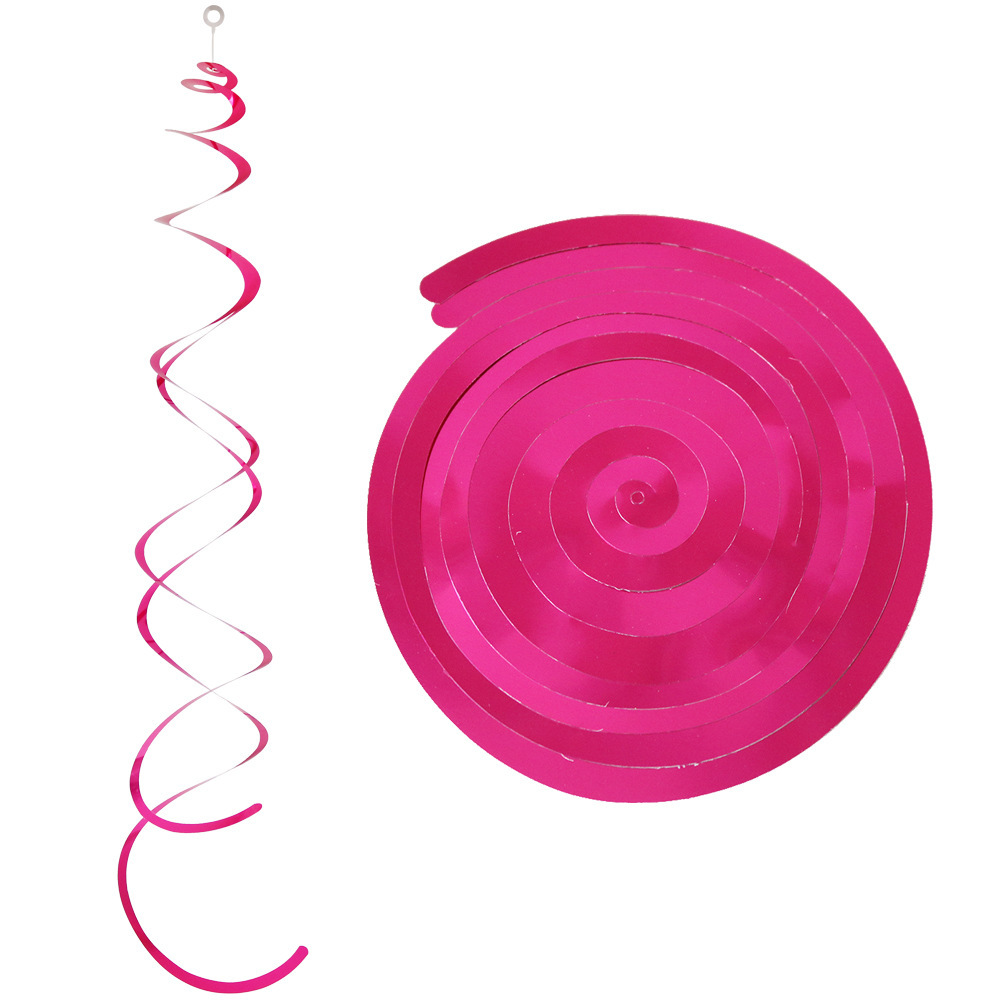 PVC Spiral Hanging Decorations For Birthday Party Supplies Swirl Decorations