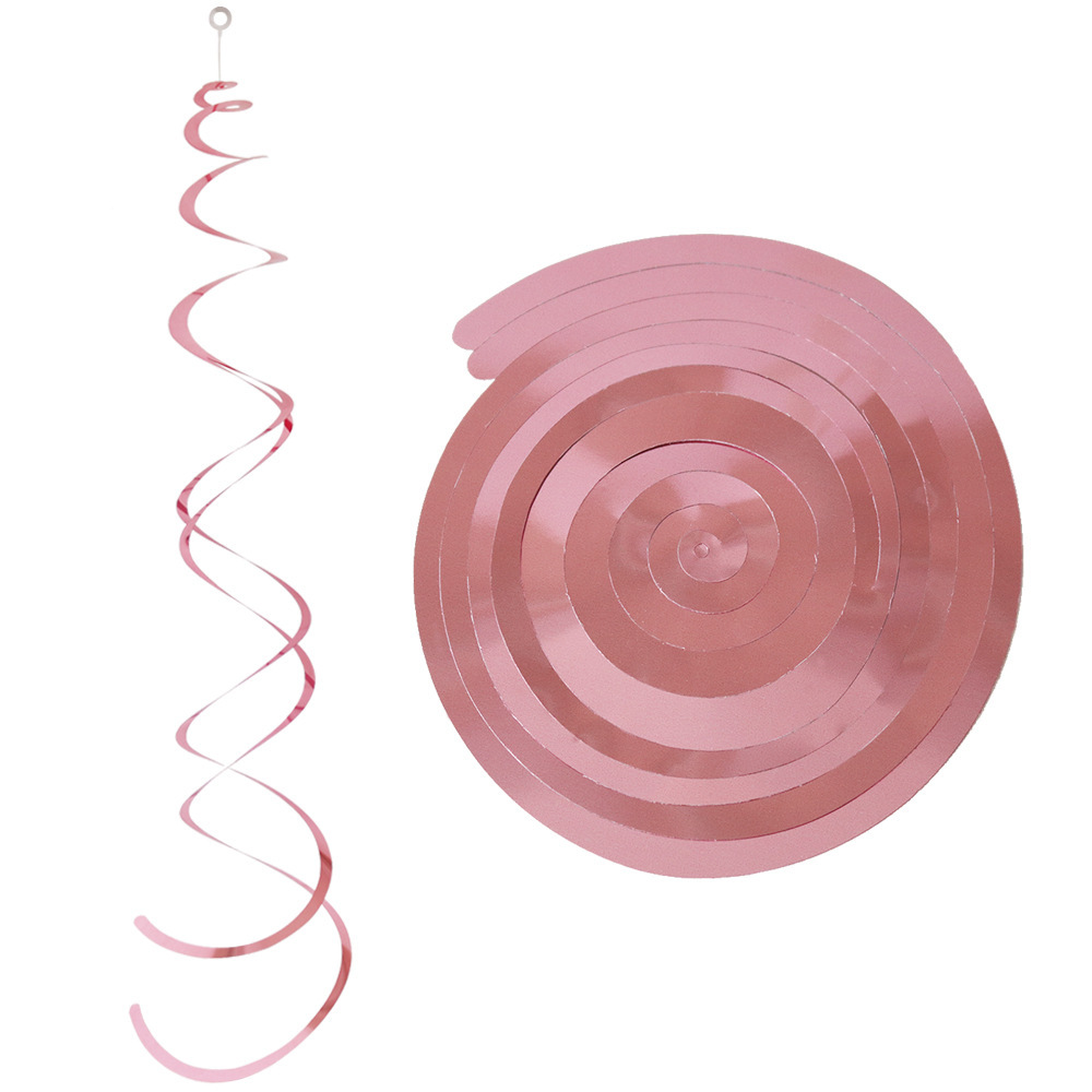 PVC Spiral Hanging Decorations For Birthday Party Supplies Swirl Decorations