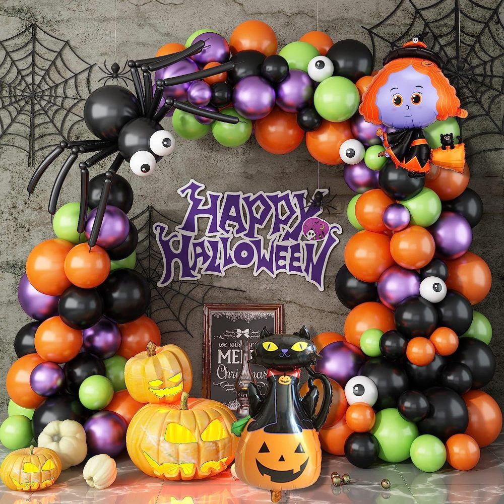 Halloween Balloons Garland Kit（x1）