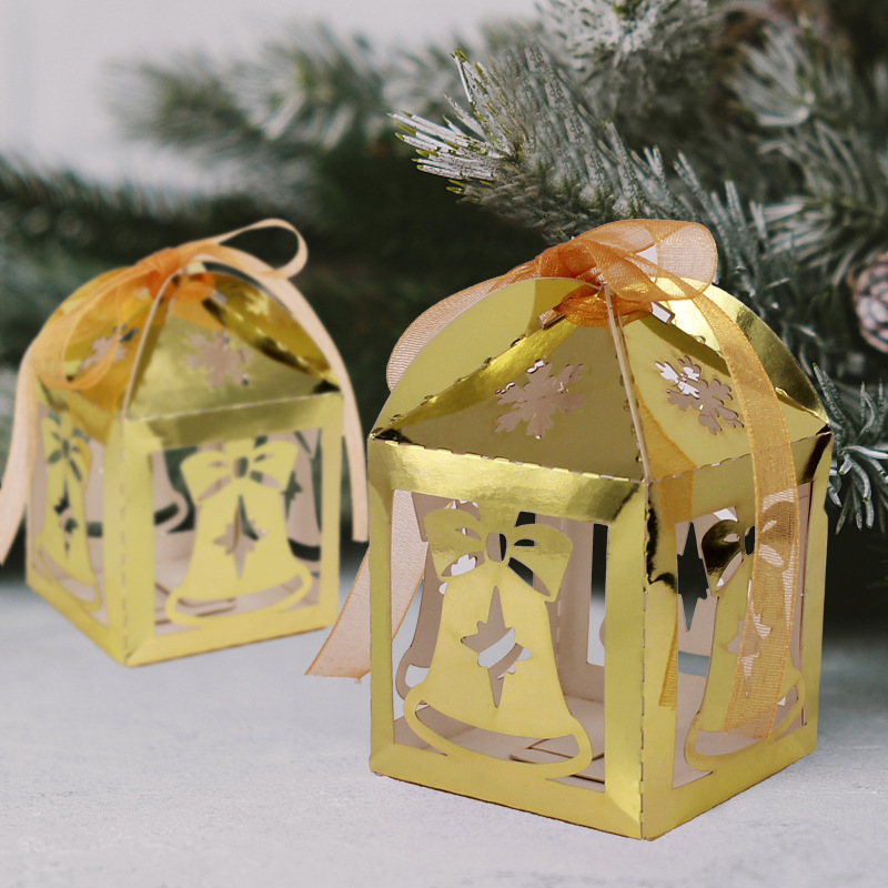 Christmas Snow Bell Deer Candy Box