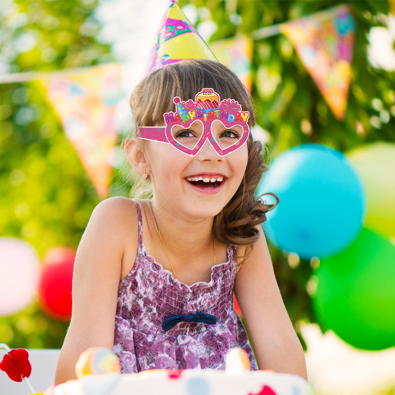 Birthday Rainbow Festival Pride Month multiple color Photo Booth Props