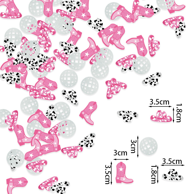 100 Pieces Disco Party Confetti Disco Ball Confetti Table Scatter