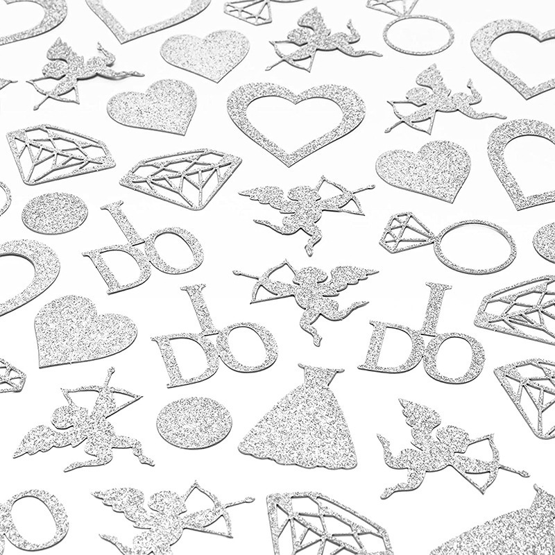 I DO Wedding Confetti Table Scatter
