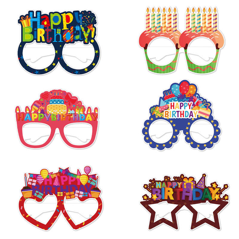 Birthday Rainbow Festival Pride Month multiple color Photo Booth Props