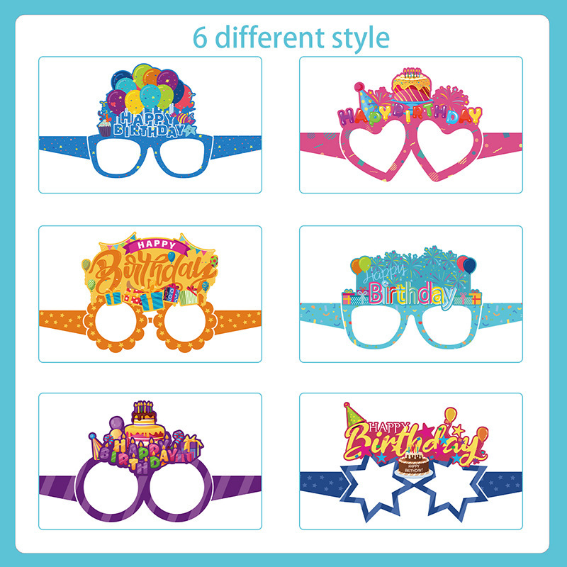 Birthday Rainbow Festival Pride Month multiple color Photo Booth Props