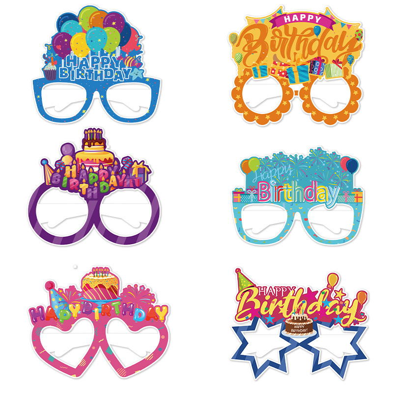 Birthday Rainbow Festival Pride Month multiple color Photo Booth Props