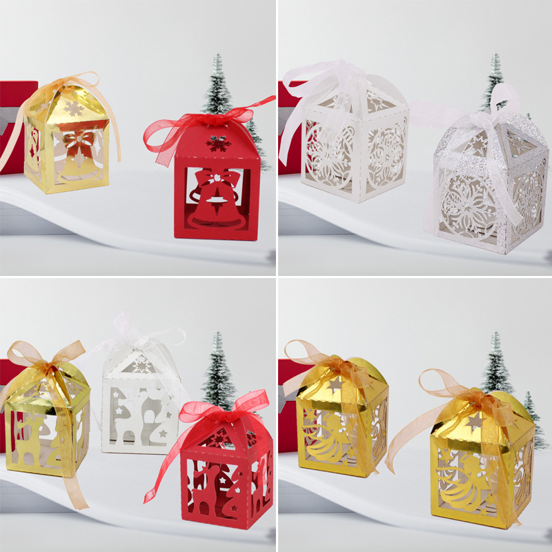 Christmas Snow Bell Deer Candy Box