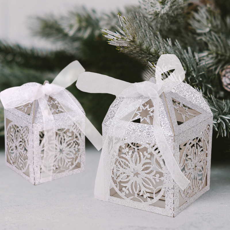 Christmas Snow Bell Deer Candy Box