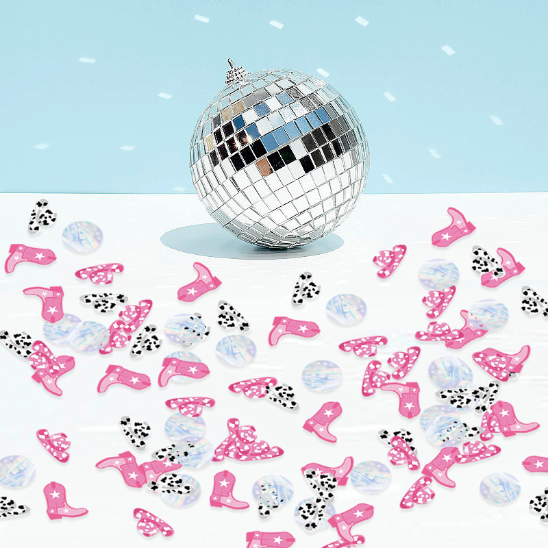 100 Pieces Disco Party Confetti Disco Ball Confetti Table Scatter