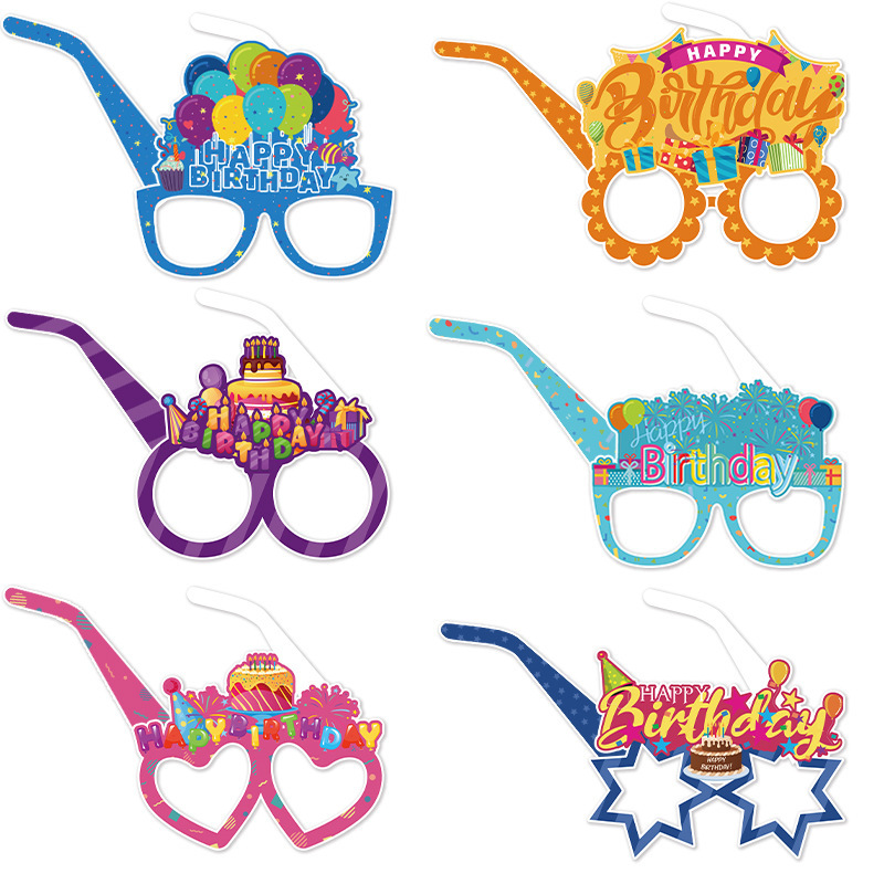 Birthday Rainbow Festival Pride Month multiple color Photo Booth Props
