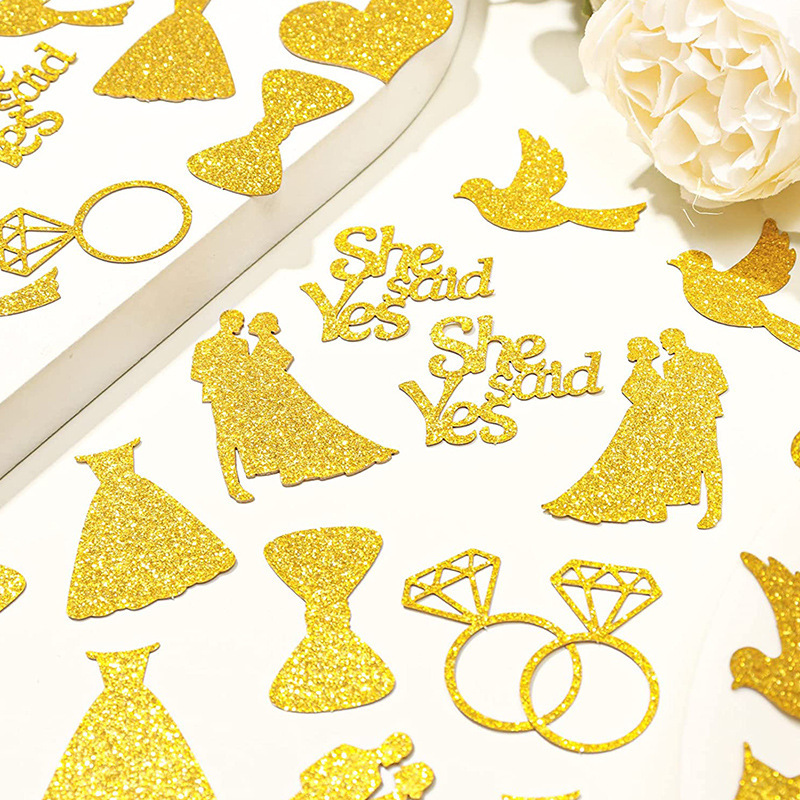 I DO Wedding Confetti Table Scatter