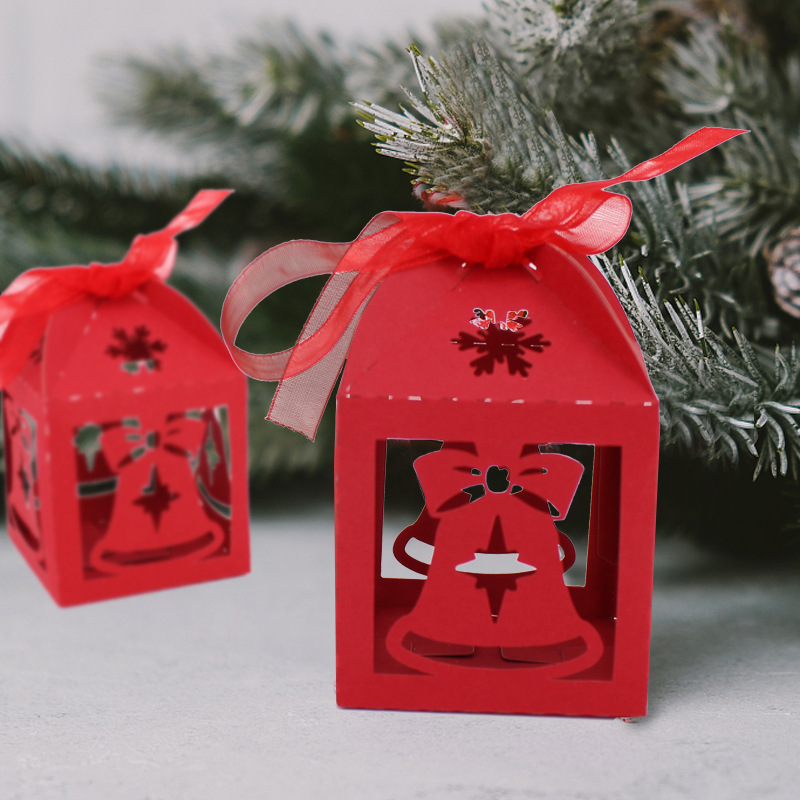 Christmas Snow Bell Deer Candy Box