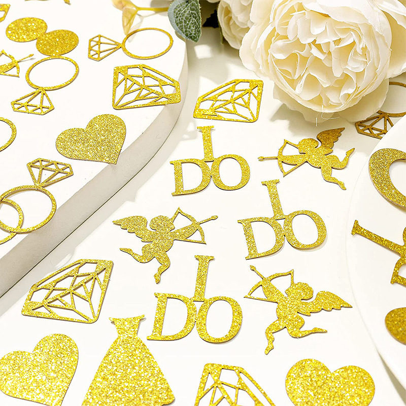 I DO Wedding Confetti Table Scatter