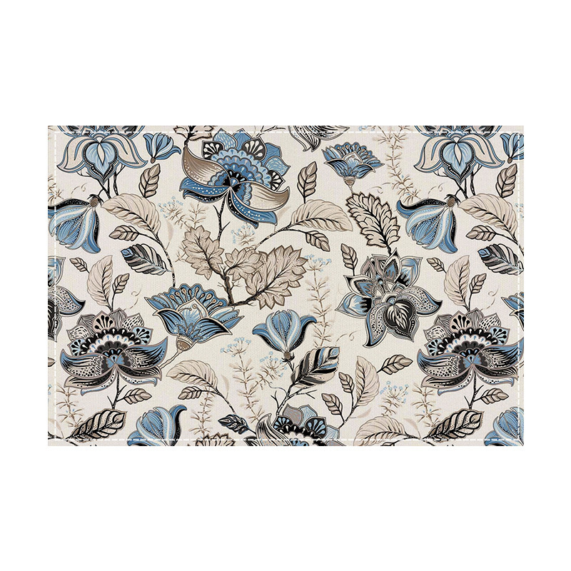 Plant Flower Multicolour Placemat Heat-Resistant Easy Clean Table Mats 32cm*45cm