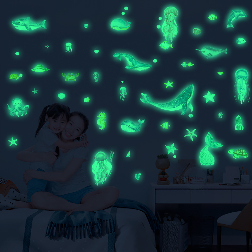 Glow in The Dark Infauna Wall Stickers