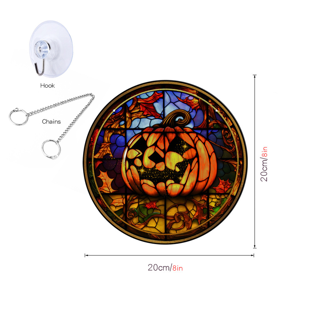 Halloween Sign with Chains for Halloween House Door Wall Decorations