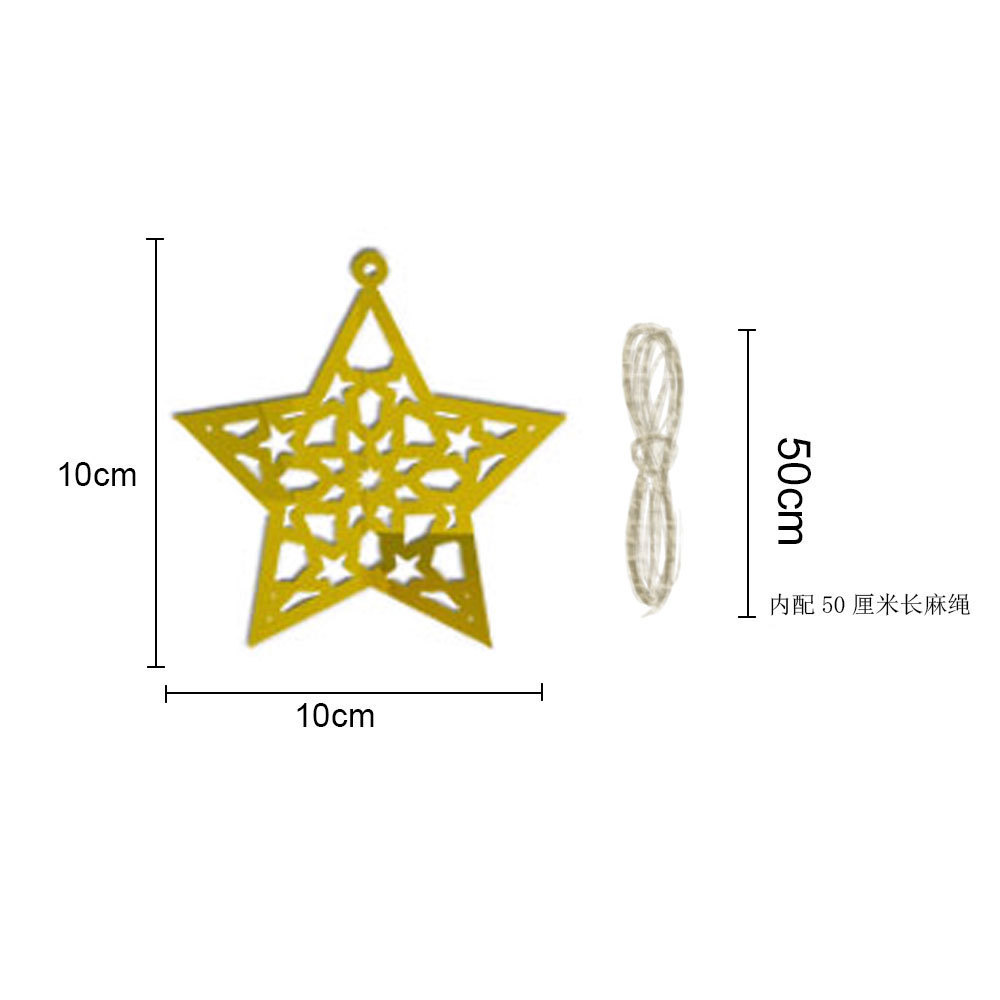 Moon and Stars Moon Shape Ramadan Mubarak Party Wall Hanger for Islamic Muslim Home Decor