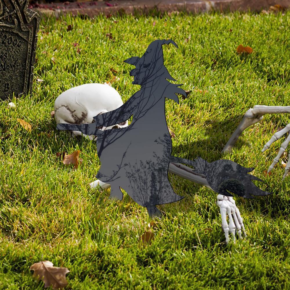 Halloween Witch Yard Signs Halloween Decorations for Outdoor Yard Lawn Garden Halloween Decor