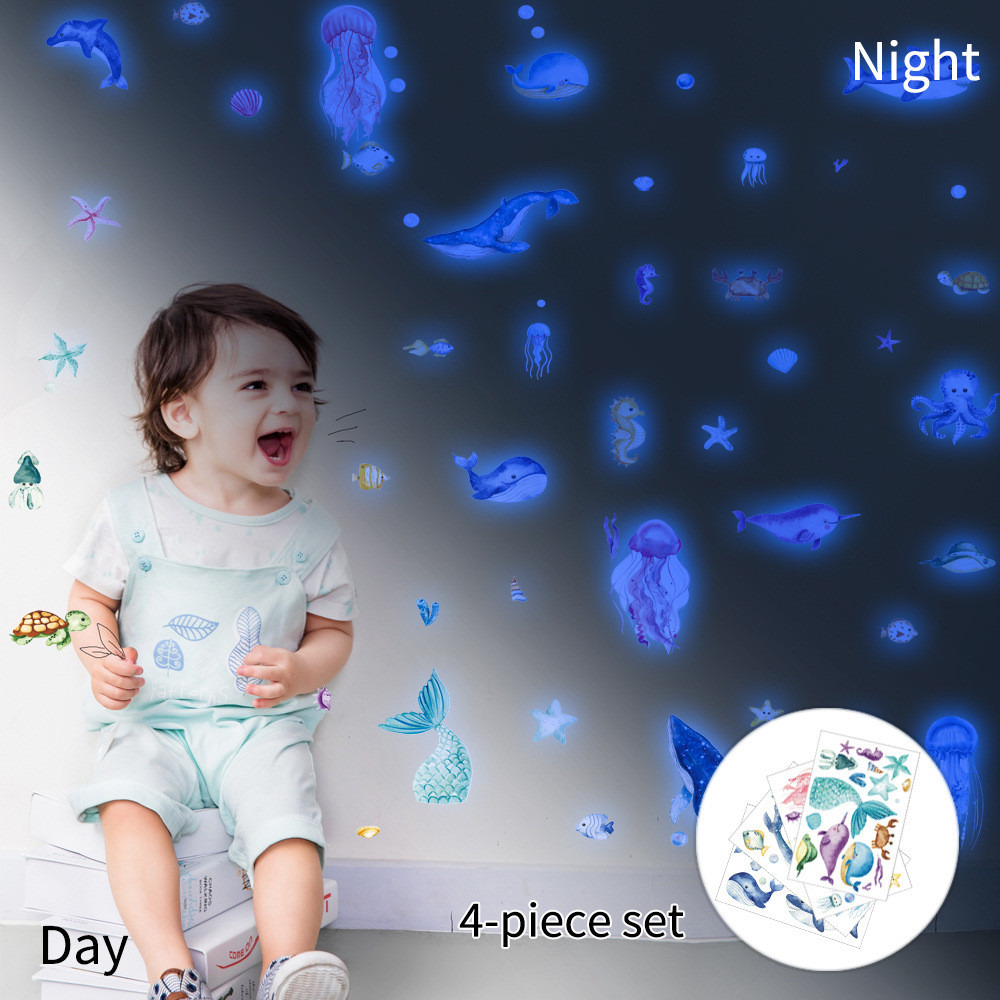 Glow in The Dark Infauna Wall Stickers