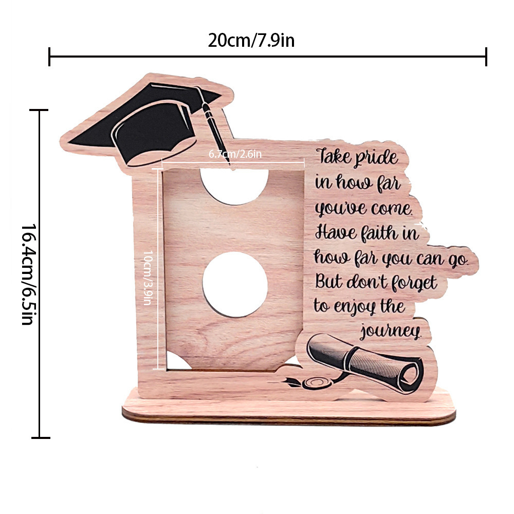 Black Gold Graduation Photo Frame Picture Display Graduation Frame Decorations