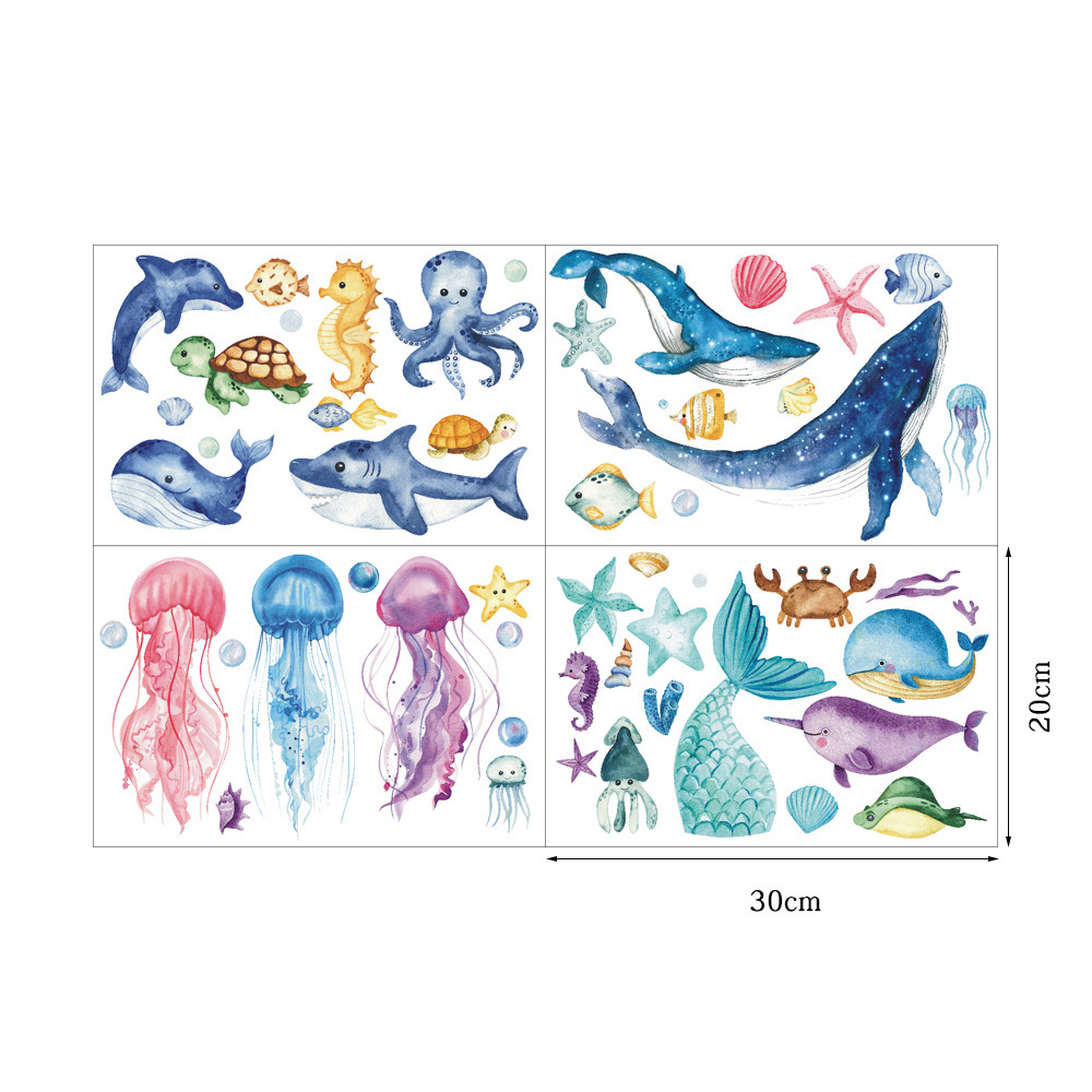 Glow in The Dark Infauna Wall Stickers