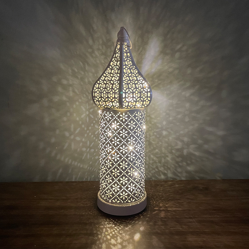 Temple Moroccan Lantern Lamp Decorative Candle Holders For Ramadan Decorations