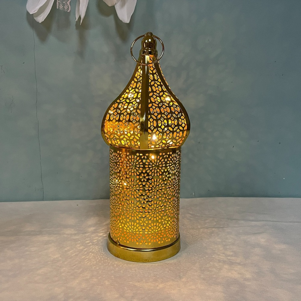 Temple Moroccan Lantern Lamp Decorative Candle Holders For Ramadan Decorations
