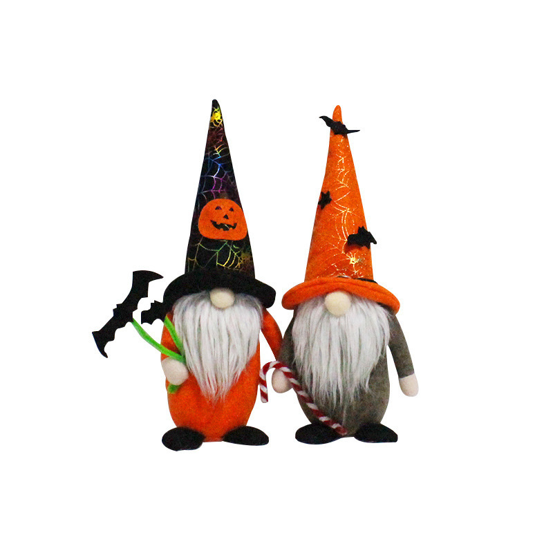 Faceless doll bat crutch standing figure